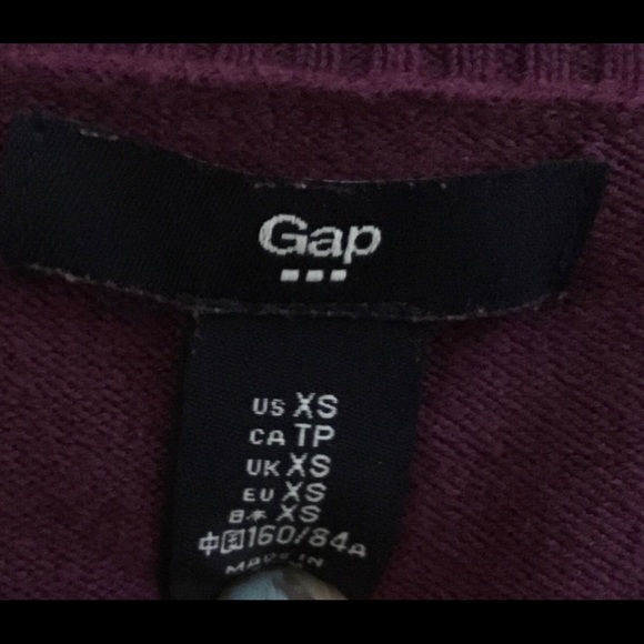 Purple Gap Sweater - Picture 3 of 3